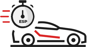 Launch control з увімкненою ESP icon
